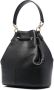 Michael Kors Devon leren schoudertas Zwart - Thumbnail 4