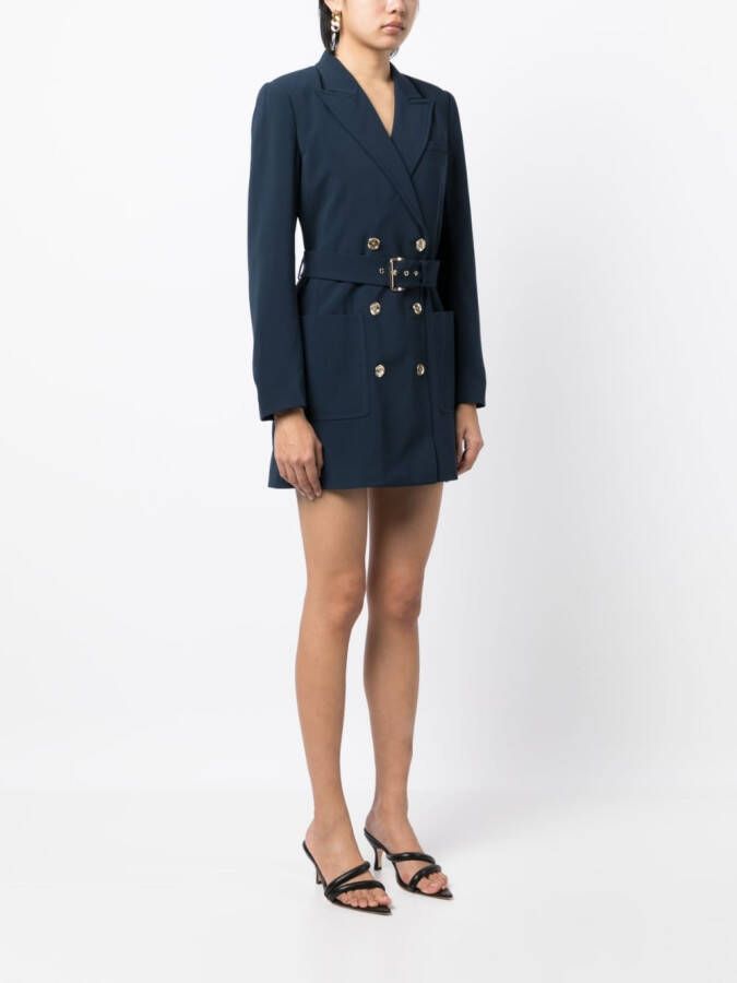 Michael Kors Blazerjurk met dubbele rij knopen Blauw