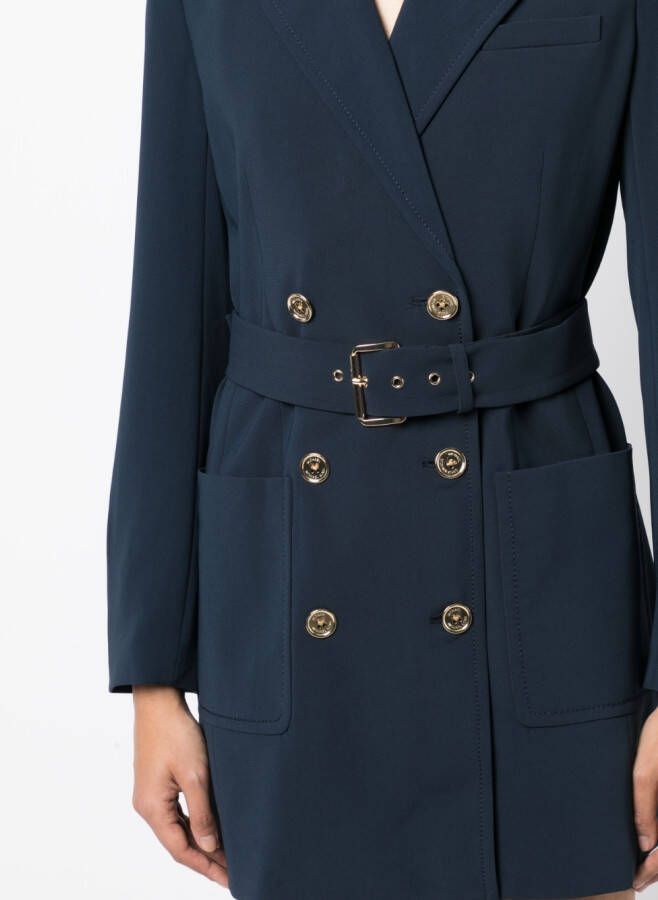 Michael Kors Blazerjurk met dubbele rij knopen Blauw
