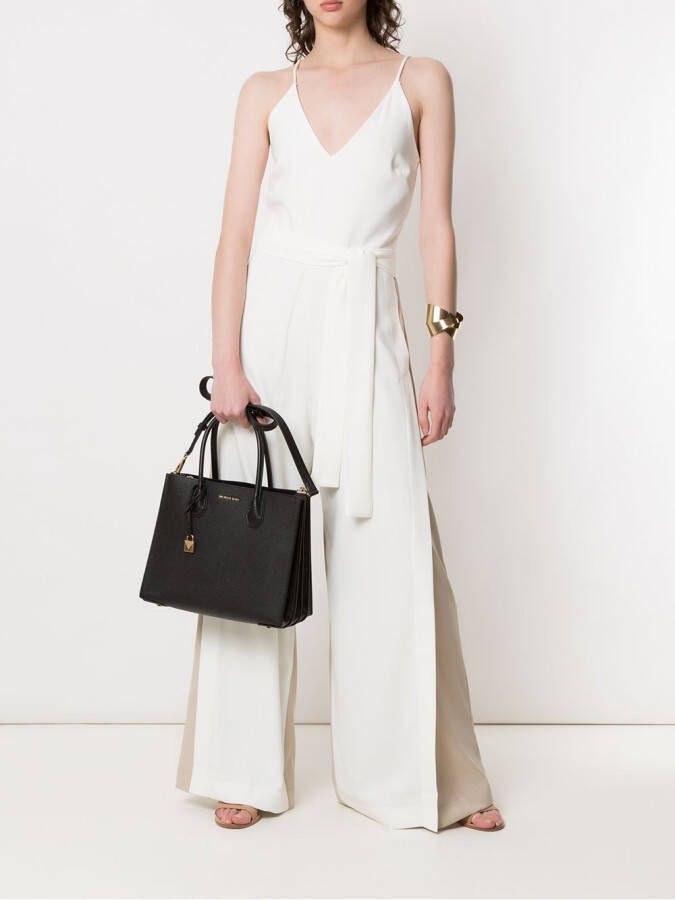 Michael Kors Draagtas van leer Zwart
