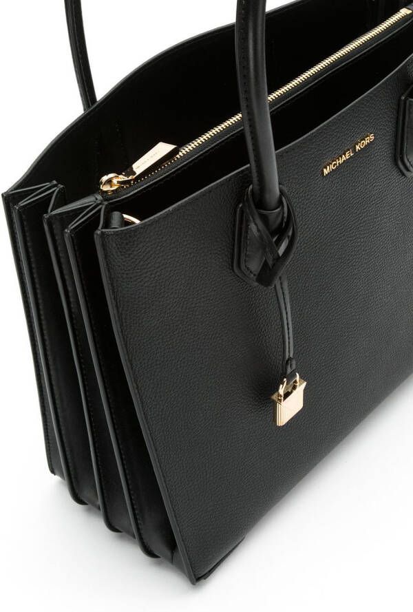 Michael Kors Draagtas van leer Zwart