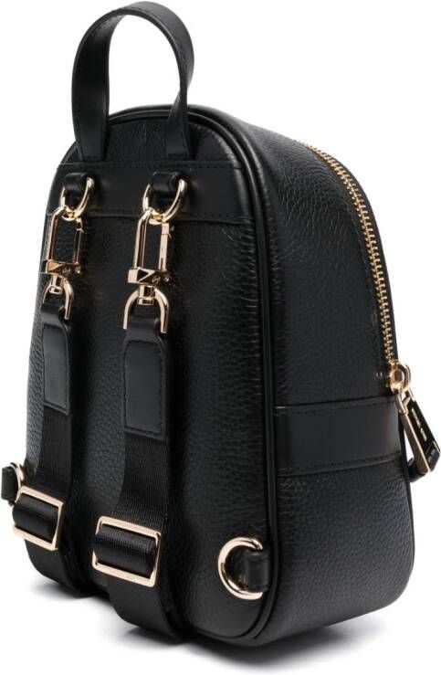 Michael Kors Elliot kleine leren rugzak Zwart