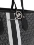Michael Kors Eva shopper met streep Zwart - Thumbnail 4