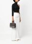 Michael Kors Gigi Empire shopper met jacquard Bruin - Thumbnail 8