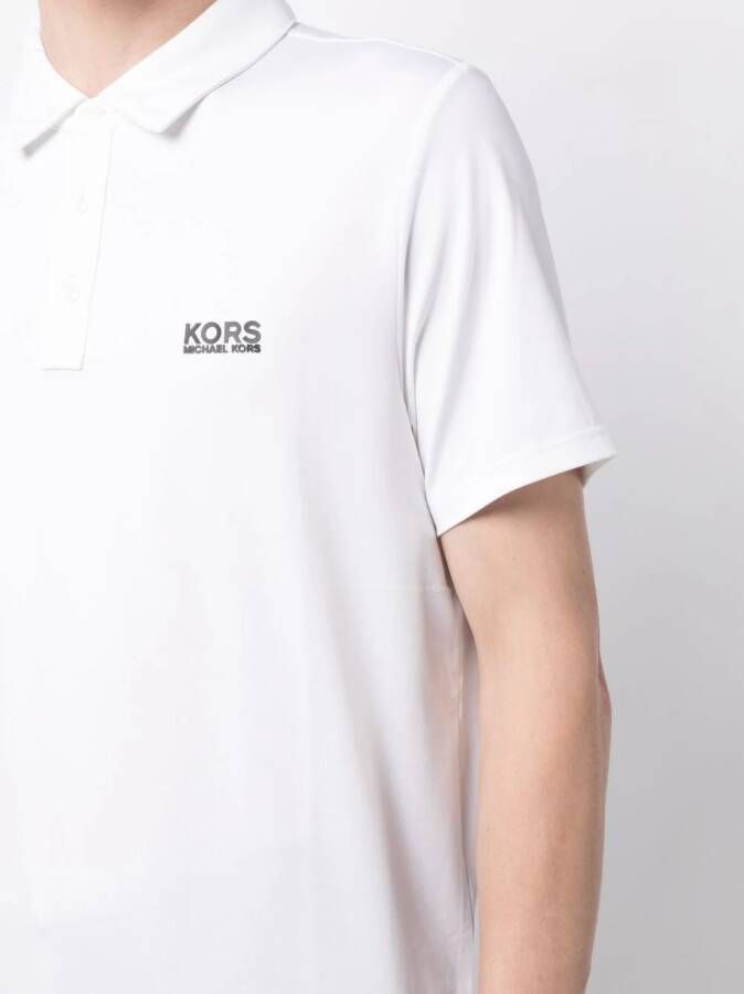 Michael Kors Poloshirt met logoprint Wit