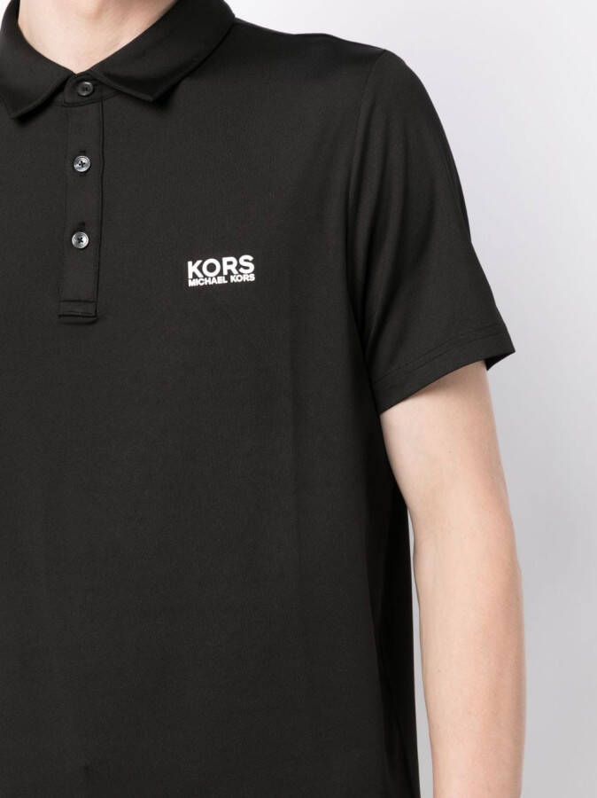 Michael Kors Poloshirt met logoprint Zwart