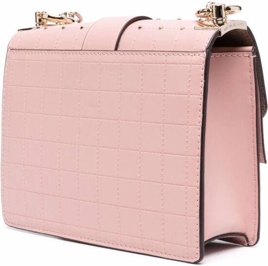 Michael Kors Greenwich boekentas met logoplakkaat Roze