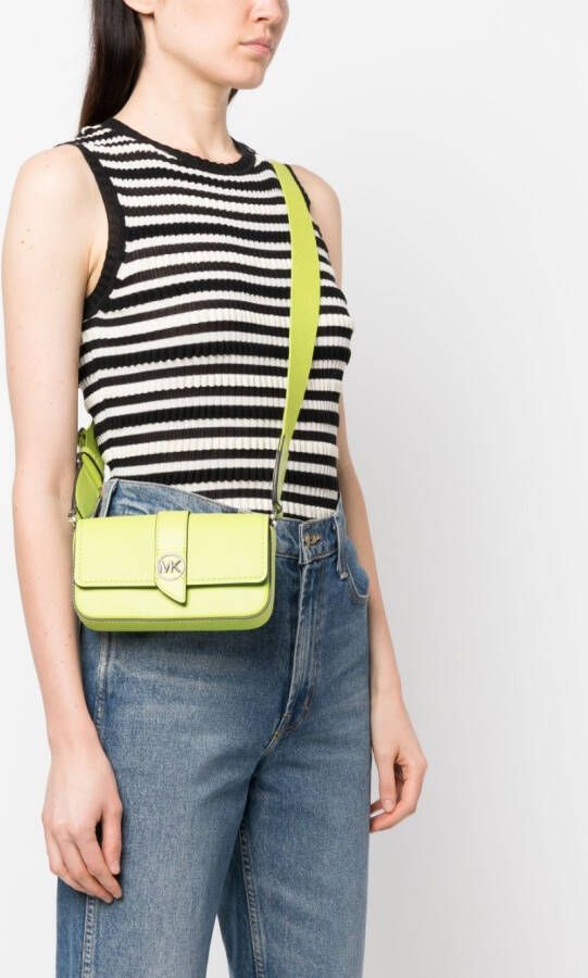 Michael Kors Extra kleine Greenwich crossbodytas Groen