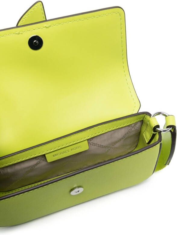 Michael Kors Extra kleine Greenwich crossbodytas Groen
