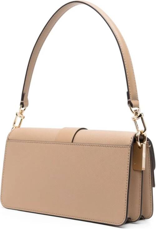 Michael Kors Greenwich leren shopper Beige