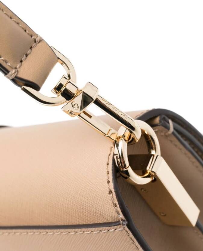Michael Kors Greenwich leren shopper Beige