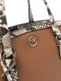 Michael Kors Handtas met slangenprint Bruin - Thumbnail 8