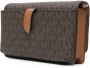 Michael Kors Heather crossbodytas met monogram Bruin - Thumbnail 3