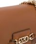 Michael Kors Heather crossbodytas van imitatieleer Bruin - Thumbnail 4