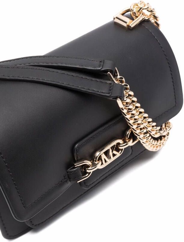 Michael Kors Extra kleine Heather crossbodytas Zwart