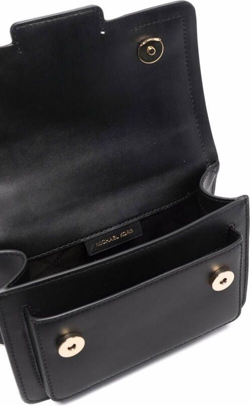 Michael Kors Extra kleine Heather crossbodytas Zwart