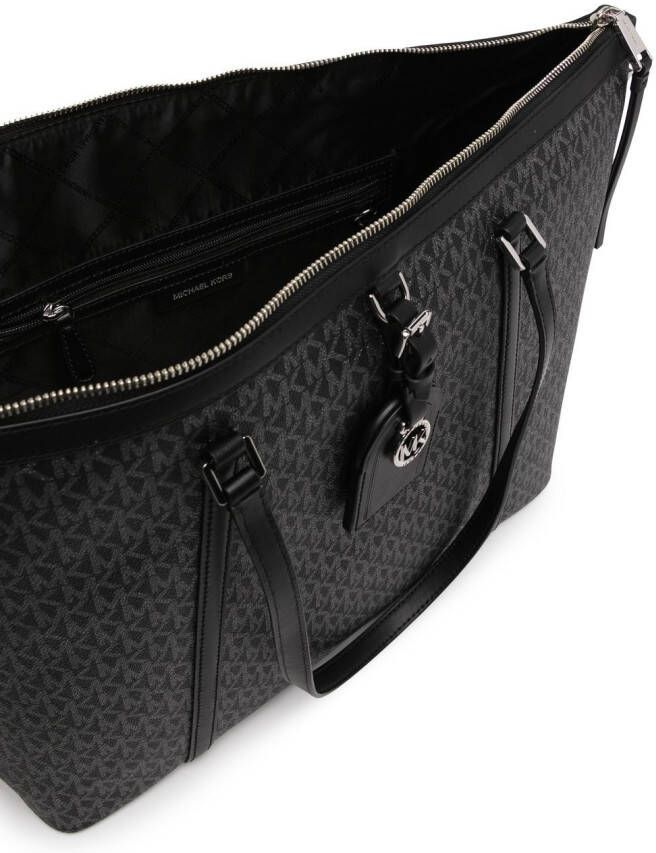 Michael Kors Heritage grote shopper Zwart