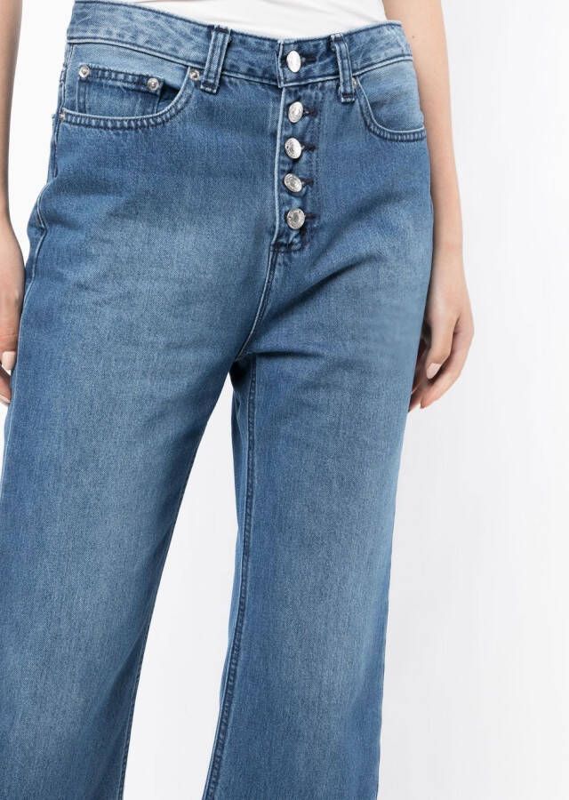 Michael Kors High waist jeans Blauw