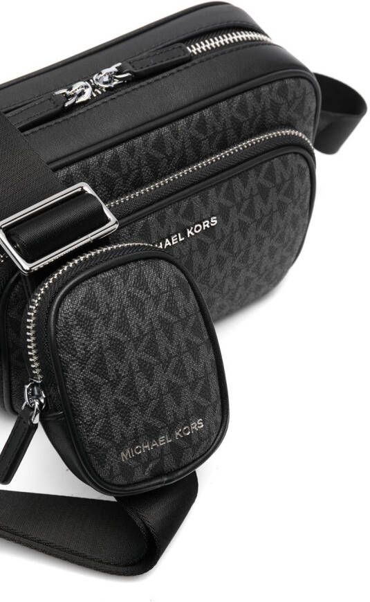 Michael Kors Hudson messengertas met logoprint Zwart