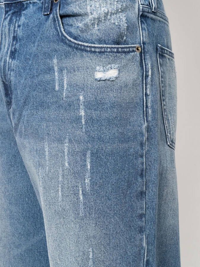 Michael Kors Jeans met wijde pijpen Blauw