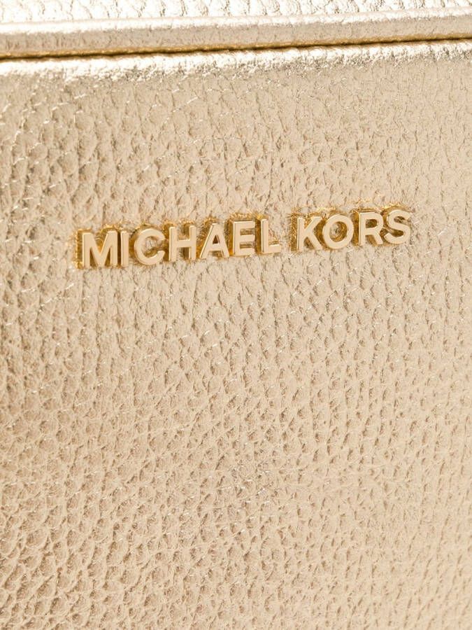 Michael Kors Jet Set crossbodytas Goud