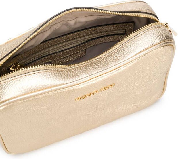 Michael Kors Jet Set crossbodytas Goud