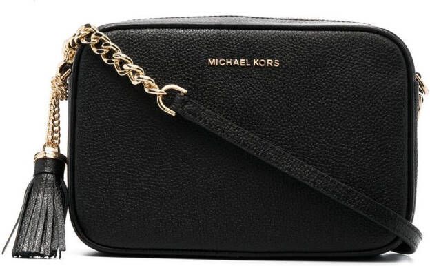 Michael Kors Jet Set crossbodytas Zwart