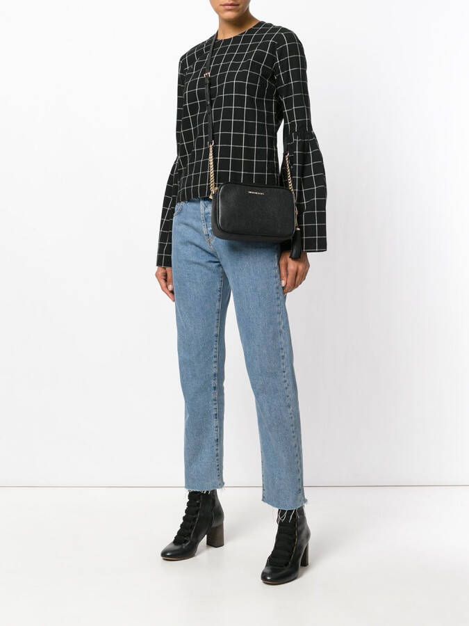 Michael Kors Jet Set crossbodytas Zwart