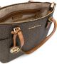 Michael Kors Jet Set draagtas met monogram Bruin - Thumbnail 7