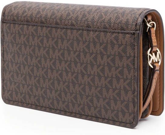 Michael Kors Jet Set grote crossbodytas Bruin