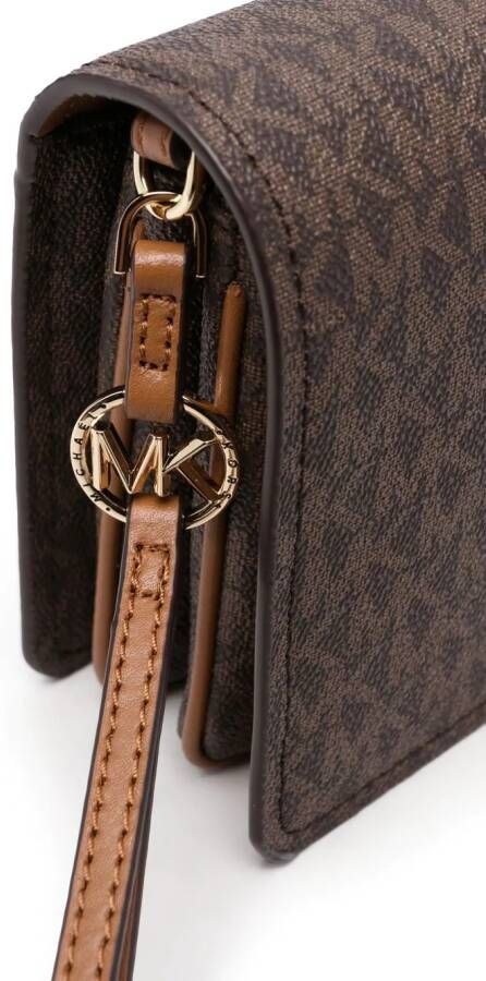 Michael Kors Jet Set grote crossbodytas Bruin