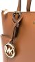 Michael Kors Jet Set grote draagtas Bruin - Thumbnail 4