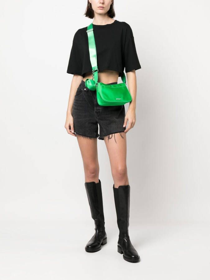 Michael Kors Jet Set medium crossbodytas Groen