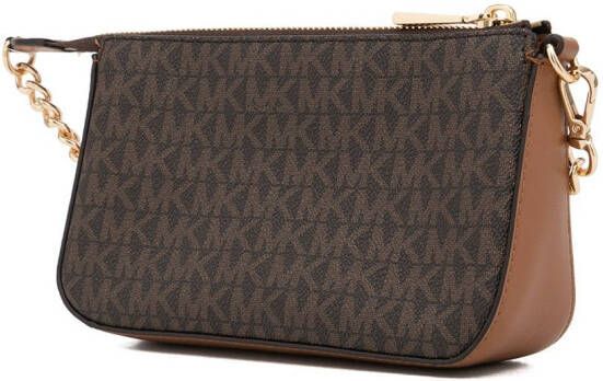 Michael Kors Jet Set schoudertas Bruin