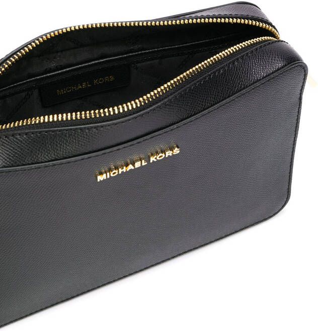 Michael Kors Jet Set schoudertas Zwart