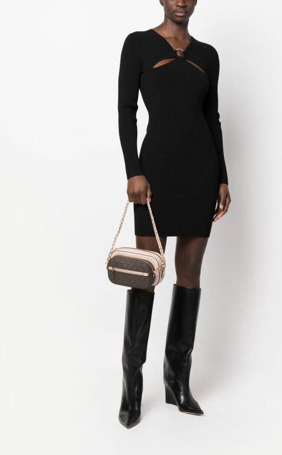 Michael Kors Jet Set schoudertas Roze
