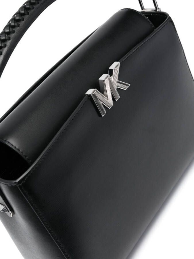Michael Kors Karlie leren shopper Zwart