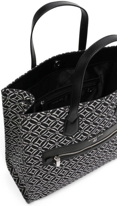 Michael Kors Kempner shopper met logo Zwart