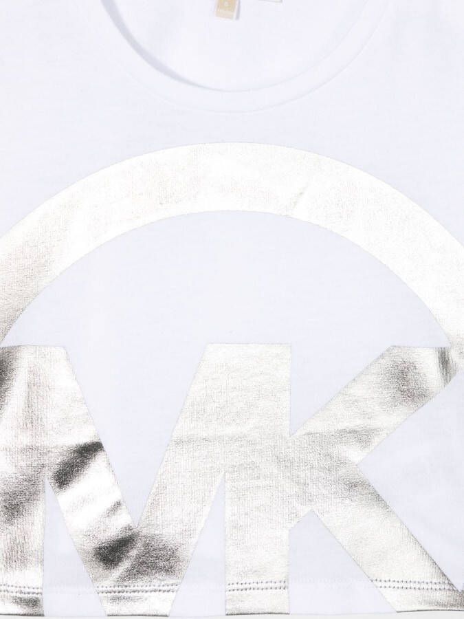 Michael Kors Kids Cropped T-shirt Wit