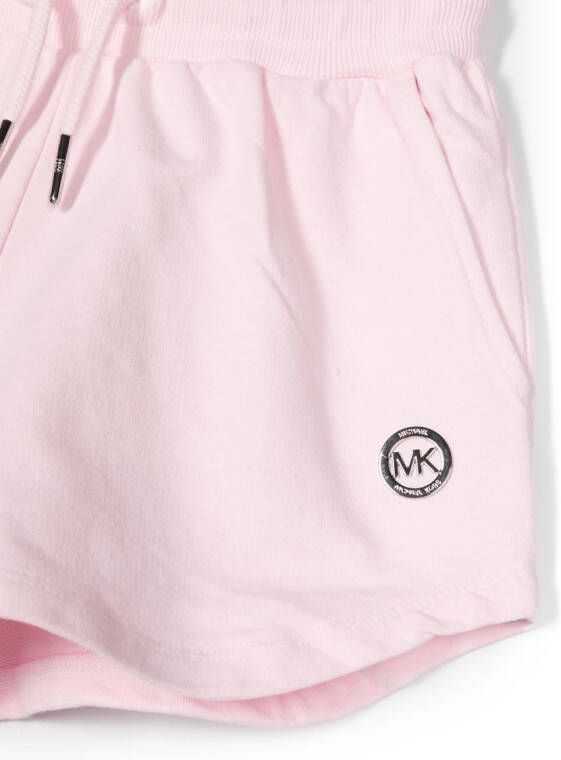Michael Kors Kids Shorts met trekkoord Roze