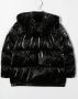 Michael Kors Kids Glanzend jack Zwart - Thumbnail 2