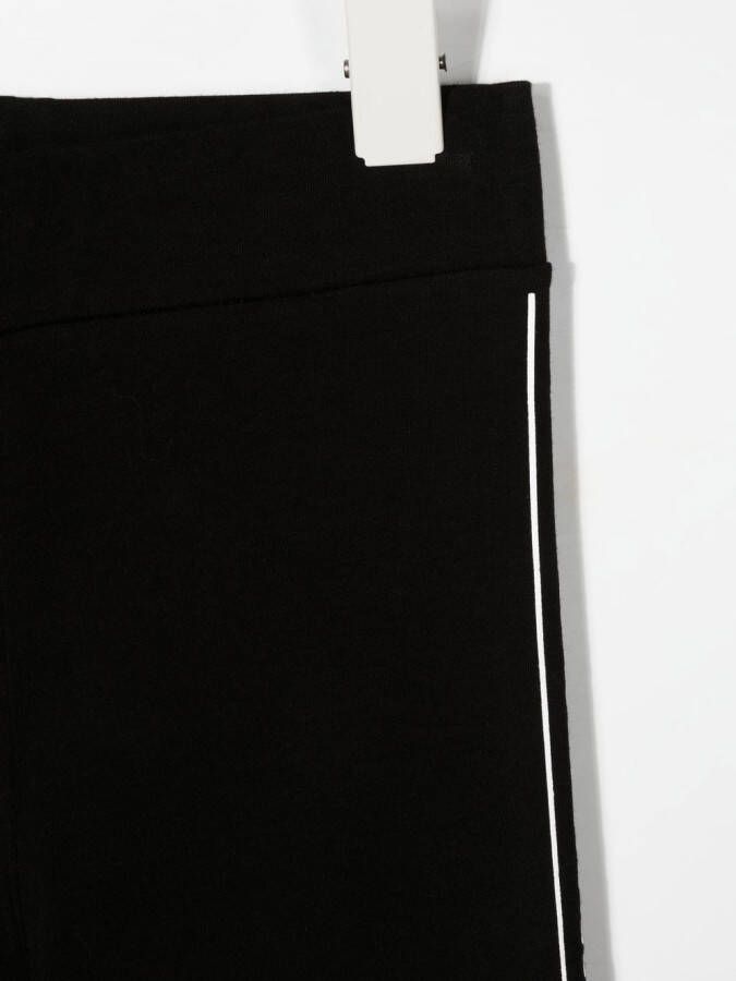 Michael Kors Kids Legging met logoprint Zwart