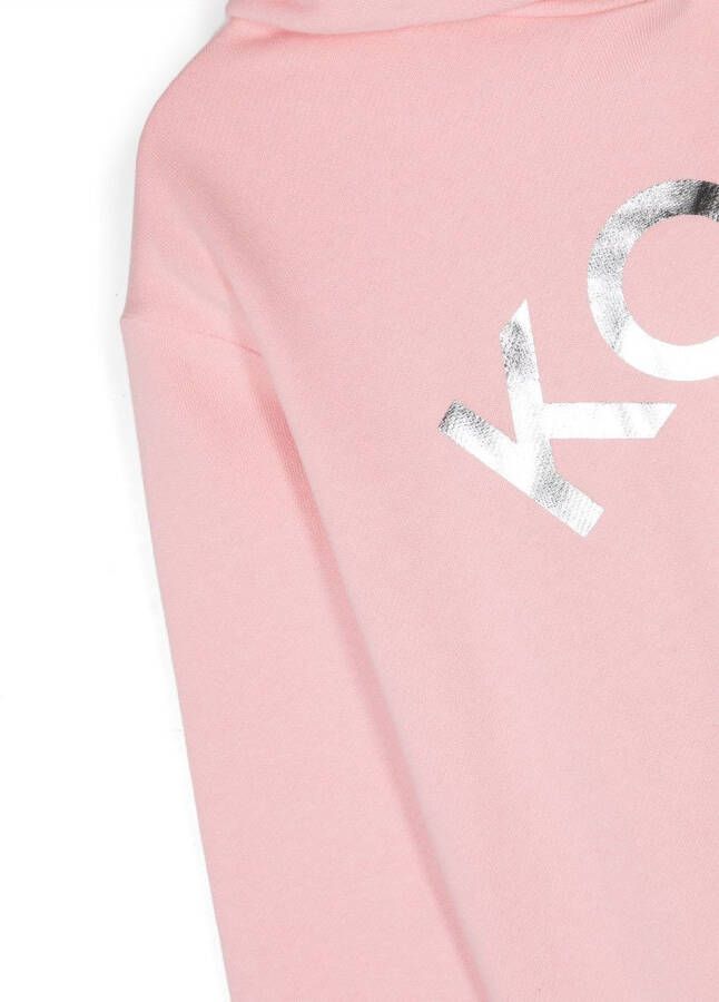 Michael Kors Kids Sweater met logoprint Roze