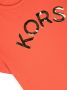 Michael Kors Kids T-shirt met logoprint Oranje - Thumbnail 3