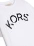 Michael Kors Kids T-shirt met logoprint Wit - Thumbnail 3