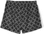 Michael Kors Kids Shorts met monogramprint Zwart - Thumbnail 2