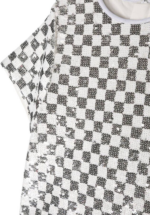 Michael Kors Kids Top verfraaid met pailletten Grijs