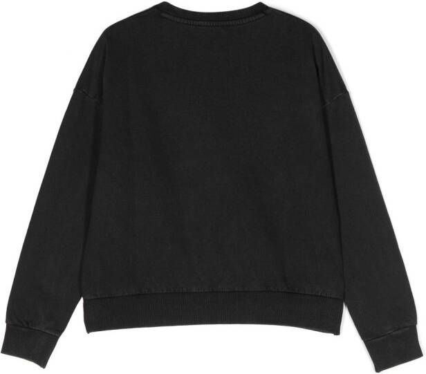 Michael Kors Kids Sweater met pailletten logo Zwart