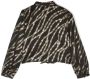 Michael Kors Kids Shirt met kettingprint Zwart - Thumbnail 2