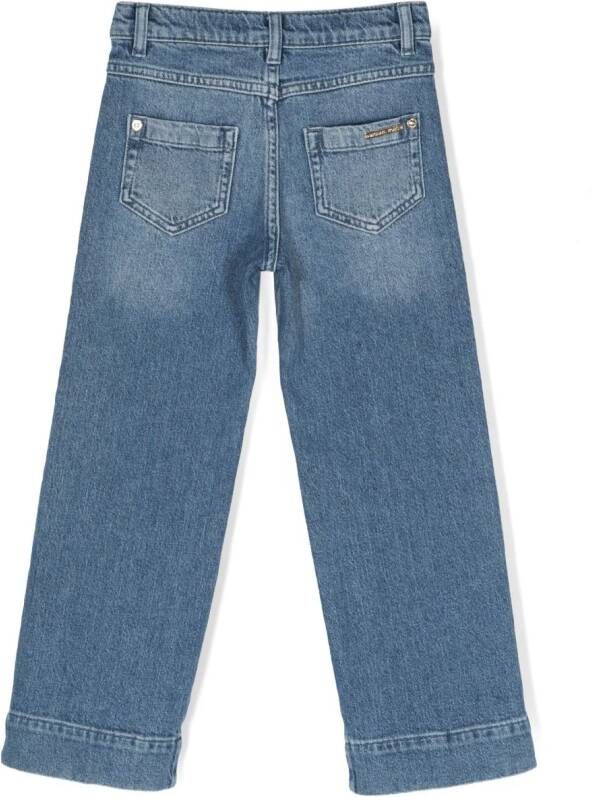 Michael Kors Kids Straight jeans Blauw